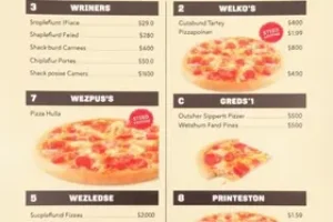 cardápio Pizza Hut 2025