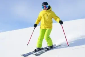 esquiar pela primeira vez