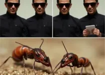 minhocas e formigas do MIB Homens de Preto