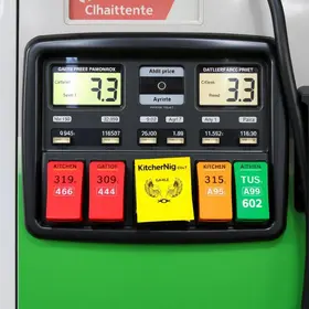 gás de cozinha